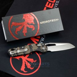 MICROTECH STANDARD ISSUE MSI, S/E, RAM-LOK, TIGER CAMO POLYMER, 3.9 INCH, APOCALYPTIC, 210T-10APPMTRC