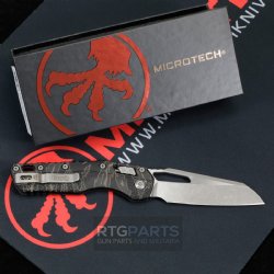 MICROTECH STANDARD ISSUE MSI, S/E, RAM-LOK, TIGER STRIPE CAMO POLYMER, 3.9 INCH, APOCALYPTIC, 210T-10APPMTSC