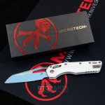 MICROTECH STANDARD ISSUE MSI, S/E, RAM-LOK, WHITE POLYMER, SKY BLUE 3.9 INCH, 210T-1PMCWH-Y7