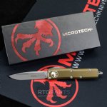 MICROTECH UTX-85 S/E OTF AUTOMATIC KNIFE, ODG, 3.125 INCH, APOCALYPTIC, 231-10APOD