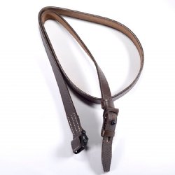 GERMAN WWII K98 LEATHER SLING NEW, REPRO