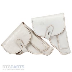 EAST GERMAN MAKAROV WHITE LEATHER HOLSTER