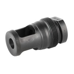 DEAD AIR ARMAMENT, XEMAX MUZZLE BRAKE, 338 CAL, 5/8X24, BLACK