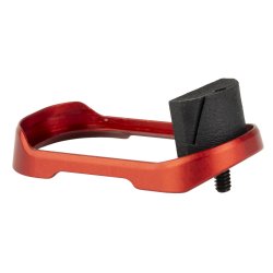 SHIELD ARMS MAGWELL FOR GLOCK 43X/48, ALUMINUM, RED