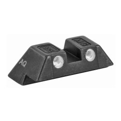 GLOCK OEM REAR NIGHT SIGHT 6.9MM, FITS GLOCK 20/21/29/30/36, GREEN DOTS