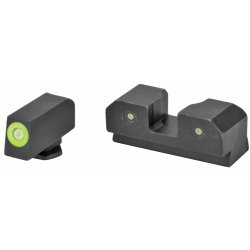 XS SIGHTS R3D NIGHT SIGHTS FOR GLOCK 42/43/43X/48, GREEN FRONT DOT