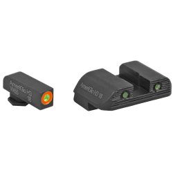 GLOCK OEM BOLD NIGHT SIGHTS BY AMERIGLO, FITS GEN3/4 G20 21 29 30 31 32 36 40 41