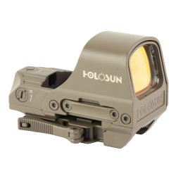 HOLOSUN HS510C-GR BPEN REFLEX MRS, GREEN DUAL RETICLE QR, FDE