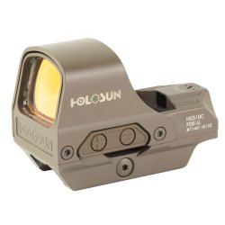 HOLOSUN HS510C-GR BPEN REFLEX MRS, GREEN DUAL RETICLE QR, FDE