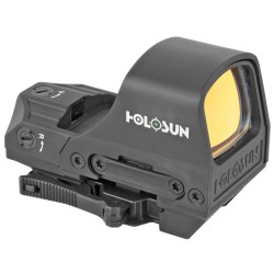 HOLOSUN HE510C-GR BPEN REFLEX MRS, GREEN DUAL RETICLE QR, BLACK