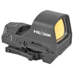 HOLOSUN HE510C-GR BPEN REFLEX MRS, GREEN DUAL RETICLE QR, BLACK