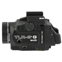 STREAMLIGHT TLR-8 SUBCOMPACT WHITE LED WITH GREEN LASER, FITS SIG P365/XL