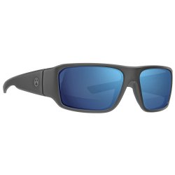 MAGPUL INDUSTRIES RIFT EYEWEAR, POLARIZED, BLACK FRAME, BRONZE / BLUE MIRROR