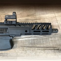 SAMSON SIG MPX 8 INCH M-LOK HANDGUARD, BLK