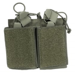 ODG AR15 DUAL MAG VELCRO POUCH W/ BUNGEE PULLER