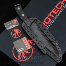 MICROTECH ARBITER FIXED BLADE KNIFE 8.75 INCH, SERRATED, APOCALYPTIC, 104-11AP