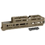 MIDWEST INDUSTRIES AK47/AK74 ALPHA SERIES 10.0 INCH M-LOK HANDGUARD, FDE