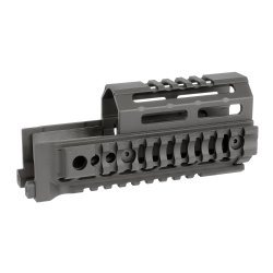 MIDWEST INDUSTRIES AK47/AK74 ALPHA SERIES 6 INCH QUAD RAIL HANDGUARD