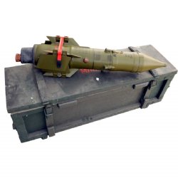 AT-3 SAGGER MISSILE TRAINER IN WOOD CHEST