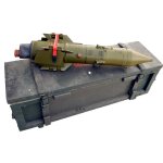 AT-3 SAGGER MISSILE TRAINER IN WOOD CHEST