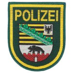 GERMAN SAXONY-ANHALT POLICE PATCH NEW, TYPE 1