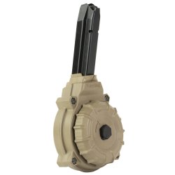 SIG P320 P250 9MM 50RD DRUM MAGAZINE, FDE