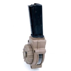 PROMAG 55RD FN FIVE-SEVEN DRUM MAGAZINE 5.7X28MM, FDE