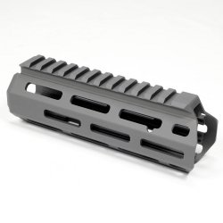 Q HONEY BADGER MLOK 6" HANDGUARD, FITS HONEY BADGER & AR UPPER RECEIVERS, GRAY