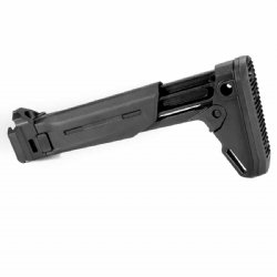 REPTILIA LINK STOCK ADAPTER WITH MAGPUL ZHUKOV FOLDING STOCK, FITS CZ EVO 3, BLACK