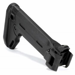 REPTILIA LINK STOCK ADAPTER WITH MAGPUL ZHUKOV FOLDING STOCK, FITS CZ EVO 3, BLACK