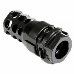 JMAC CUSTOMS 360 MUZZLE BRAKE FOR STEYR AUG 13X1LH, KEYMOUNT (KEYMICRO)