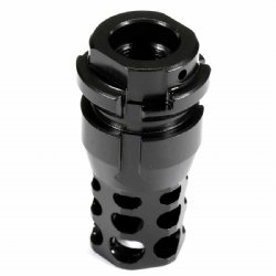 JMAC CUSTOMS 360 MUZZLE BRAKE FOR STEYR AUG 13X1LH, KEYMOUNT (KEYMICRO)