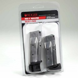 2-PACK OF RUGER MAX-9 9MM 10RD MAGAZINES NEW