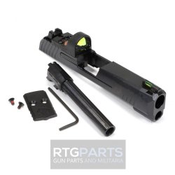 RUGER MAX-9 9MM COMPLETE LONG SLIDE ASSEMBLY W/ 4" BARREL & READYDOT