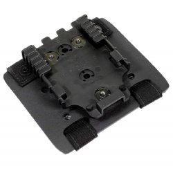 SAFARILAND QUICK LOCKING SYSTEM RECEIVER PLATE WITH MOLLE SYSTEM ADAPTER