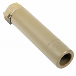 SUREFIRE 5.56 SOCOM FAST-ATTACH SUPPRESSOR TRAINER, FDE 