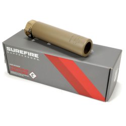 SUREFIRE 5.56 SOCOM FAST-ATTACH SUPPRESSOR TRAINER, FDE 