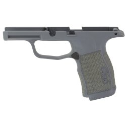 SIG GRIP MODULE ASSEMBLY, P365XL LXG, LASER ENGRAVED STIPPLING, GRAY