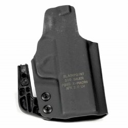 SIG P365-XMACRO PREMIUM IWB BLACKPOINT TACTICAL HOLSTER, LEFT HAND