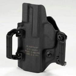 SIG P365-XMACRO PREMIUM OWB BLACKPOINT TACTICAL HOLSTER, RIGHT HAND