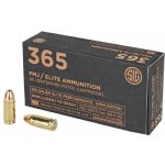 SIG P365 9MM 115GR ELITE BALL FMJ, DESIGNED FOR SHORT BARRELS, 50RD BOX