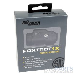 SIG FOXTROT 1X WEAPON MOUNTED WHITE LIGHT