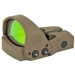 SIG ROMEO1 PRO RED DOT 1x30 6MOA REFLEX SIGHT, FDE