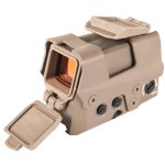 SIG ROMEO8T RED DOT SIGHT, BALLISTIC CIRCLE DOT, 1x38MM, 65MOA & 2MOA, TITANIUM PROTECTIVE SHROUD, FDE