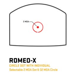 SIG ROMEO-X REFLEX PRO CIRCLE DOT, FDE