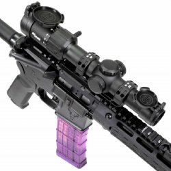 SIG TANGO MSR LPVO 1-6x24 SFP, 30MM TUBE, MSR-BDC6 ILLUMINATED MOA RETICLE, BLACK