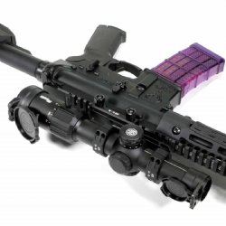 SIG TANGO MSR LPVO 1-6x24 SFP, 30MM TUBE, MSR-BDC6 ILLUMINATED MOA RETICLE, BLACK