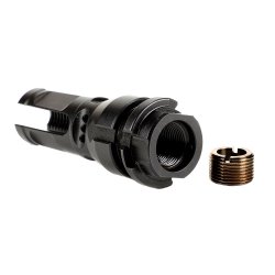 SONS OF LIBERTY GUN WORKS NOX FLASH HIDER, 7.62X39MM 14X1LH, DEAD AIR KEYMOUNT