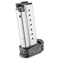 SPRINGFIELD XDS 9MM 8RD MAGAZINE WITH SLEEVE NEW, STAINLESS