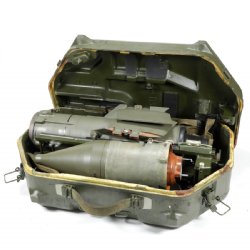 SUITCASE SAGGER 9M14 MALYUTKA AT-3 INERT MISSILE W/ CASE